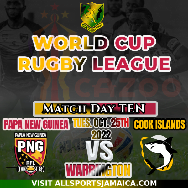 Papua New Guinea Cook Islands Rugby League World Cup England 2021