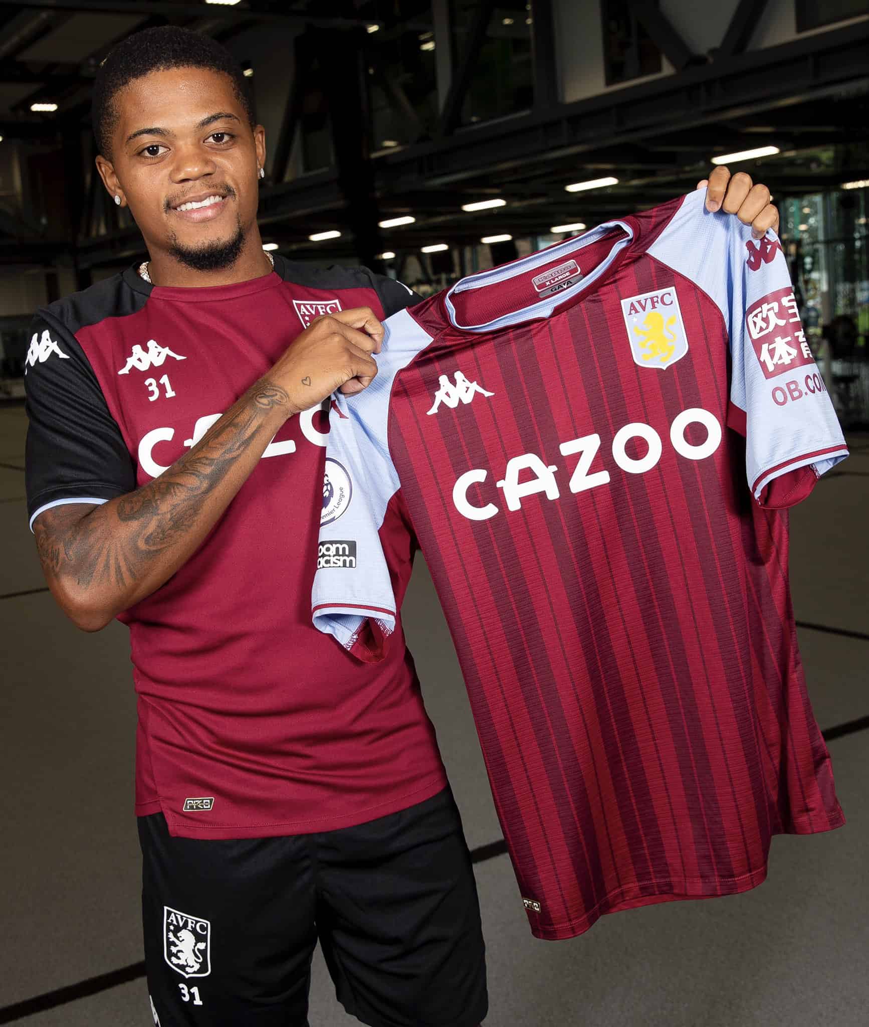 Leon Bailey Starts On The Bench For Aston Villa's First Game - All ...