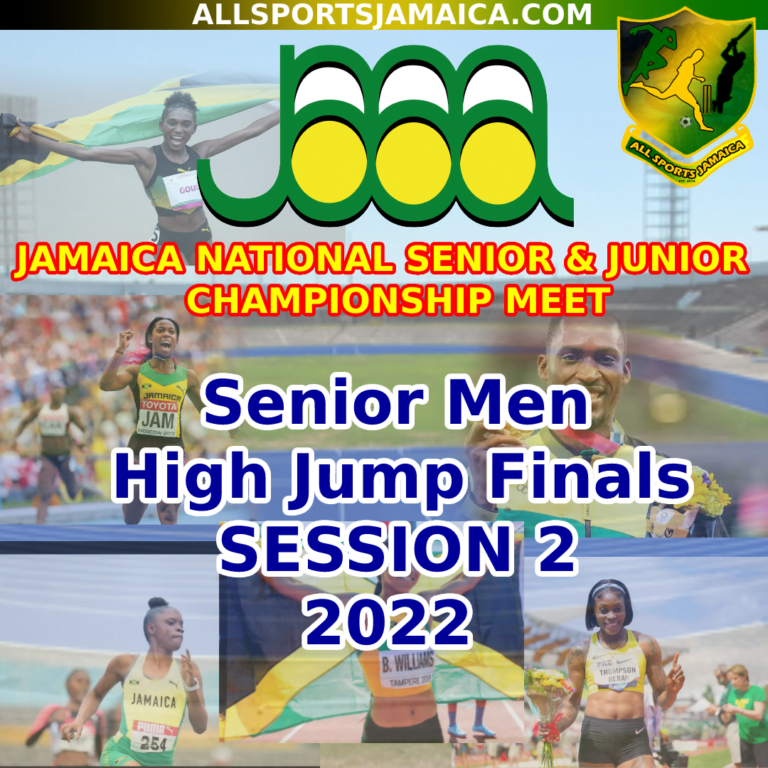 JAAA Championships Results Senior Men High Jump Finals 2022 All