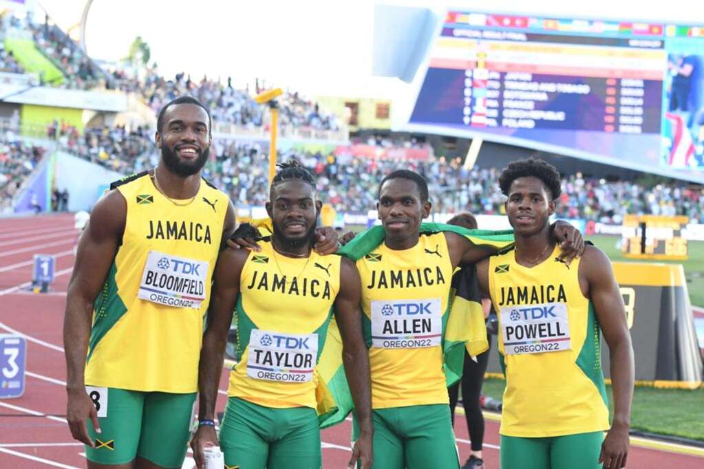 Jamaica Ends 2022 World Championships 3rd on the Medal Table with 10 Medals  - Nationwide 90FM